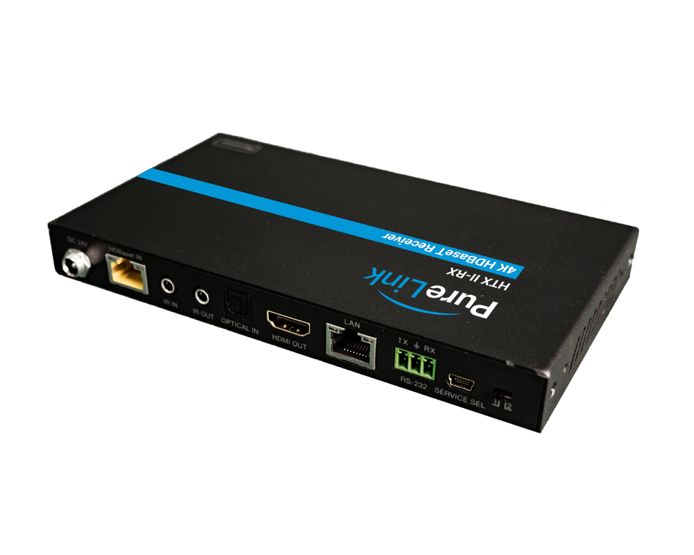 4K HDBaseT Receiver for HTX II Series