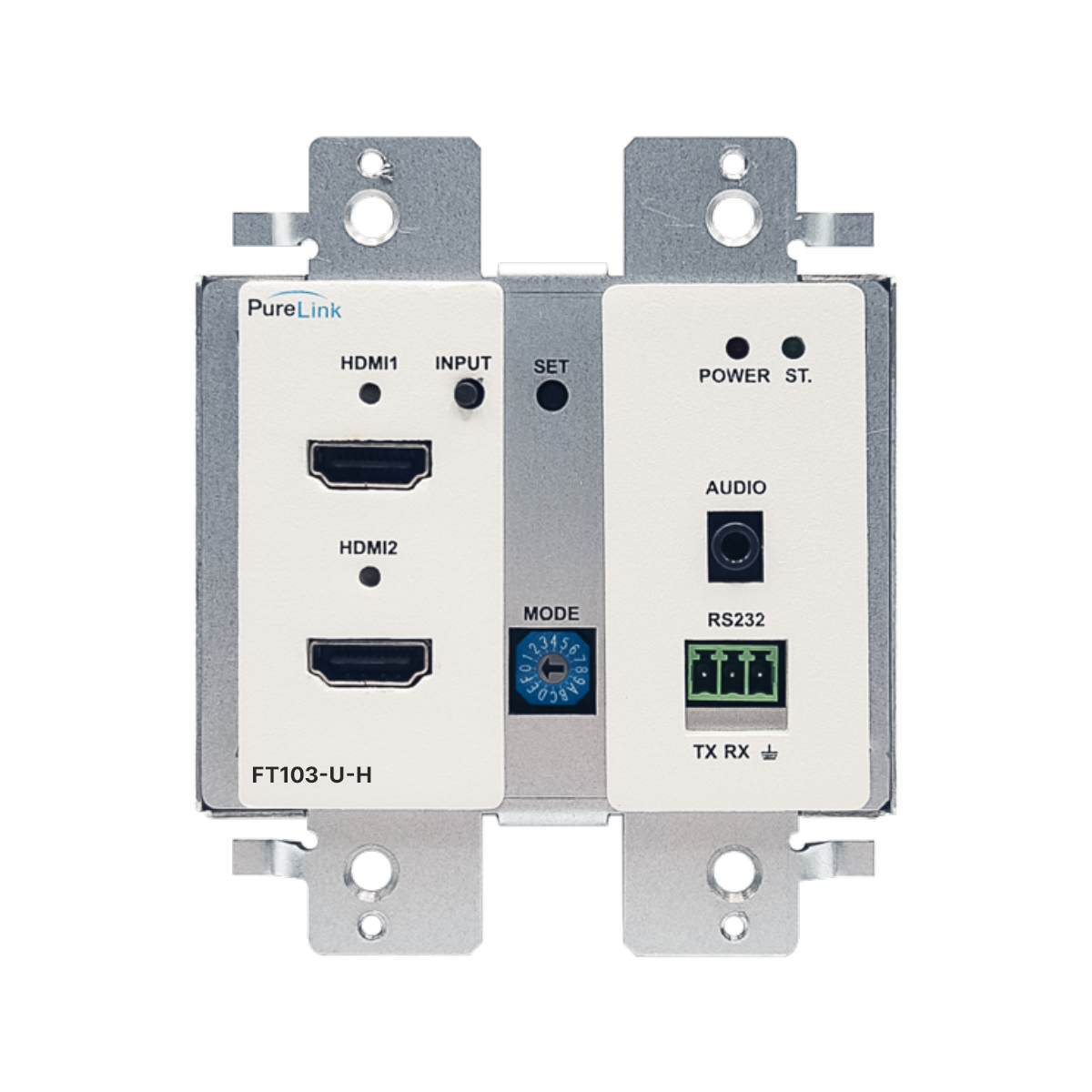 4K HDMI to Fiber Wall Plate Transmitter