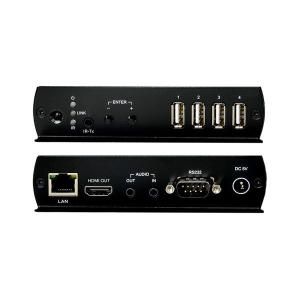HDMI & USB/KM over IP Extender - Decoder