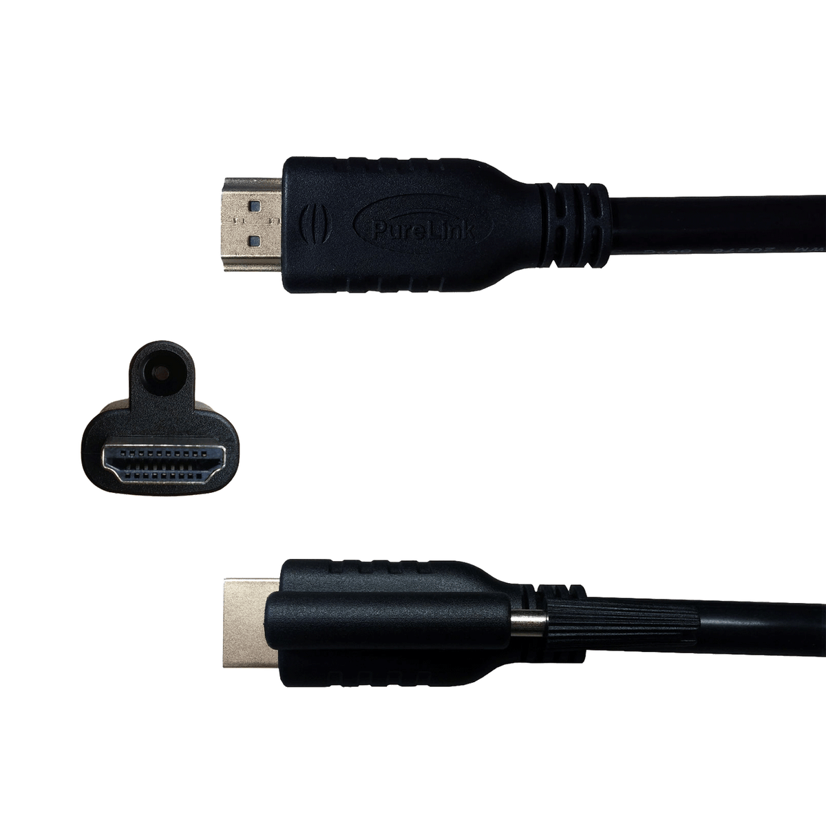 HDMI Cable with TotalWire Technology, Locking Screw System