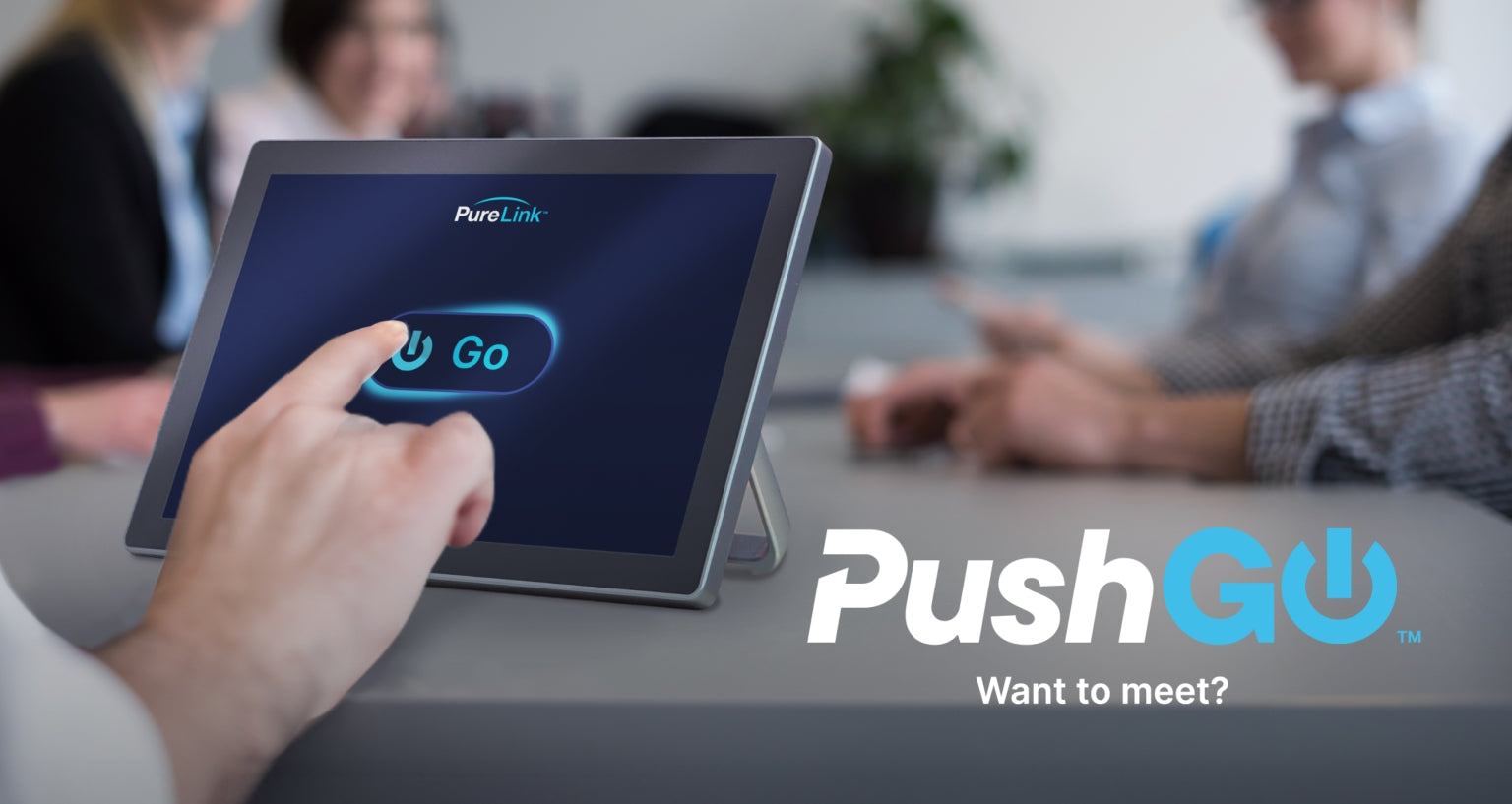 PureLink Launches PushGo – The First Fully Pre-Programmed, Plug-and-Play Meeting Room Solutions