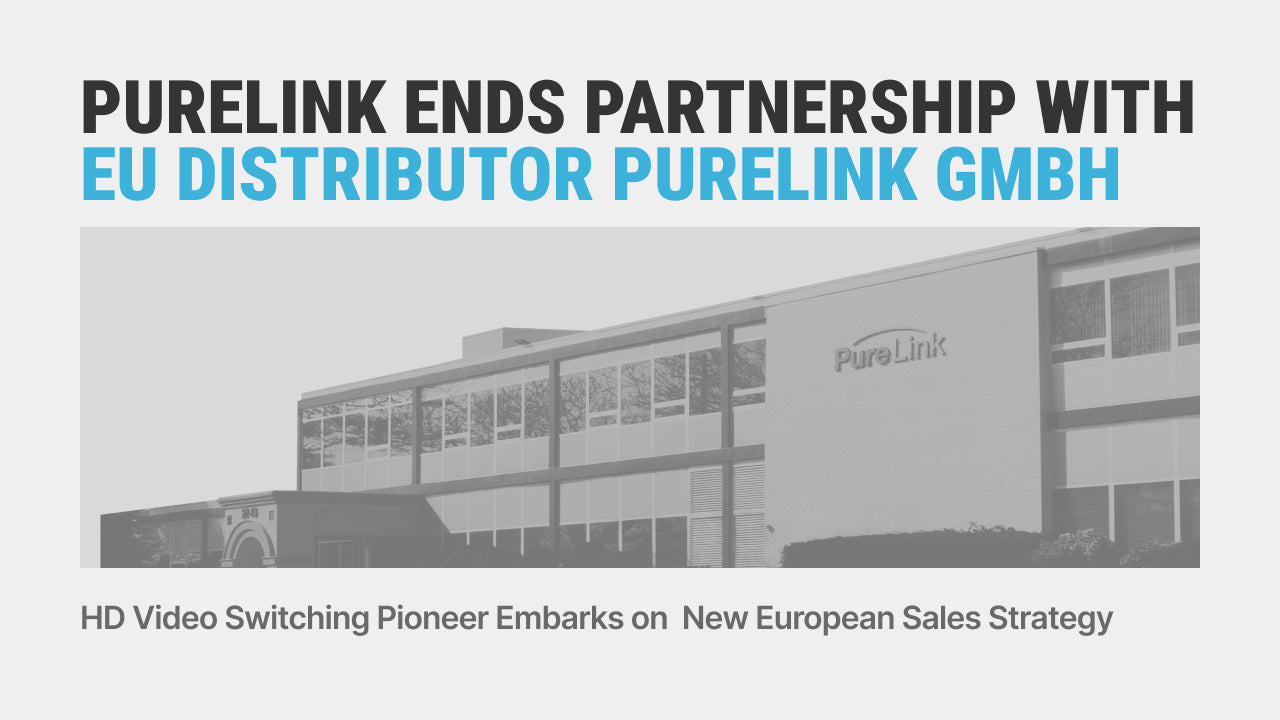 PureLink Ends Partnership with EU Distributor PureLink GMBH