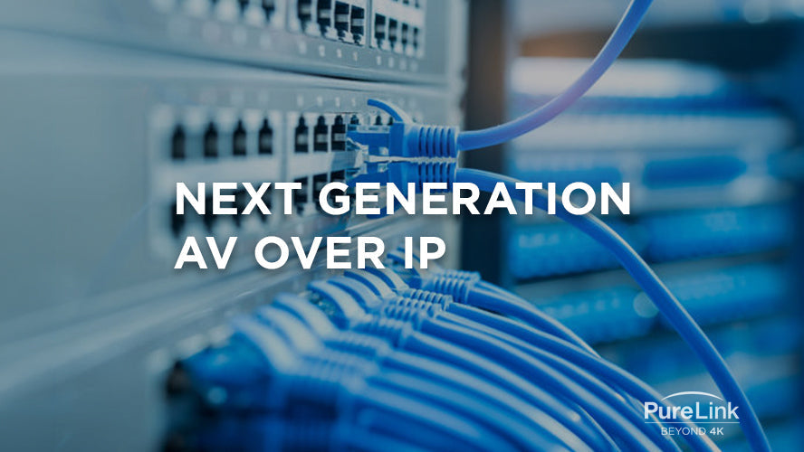 Meet the AV Industry's First Modular Network Switch Featuring AVB Technology