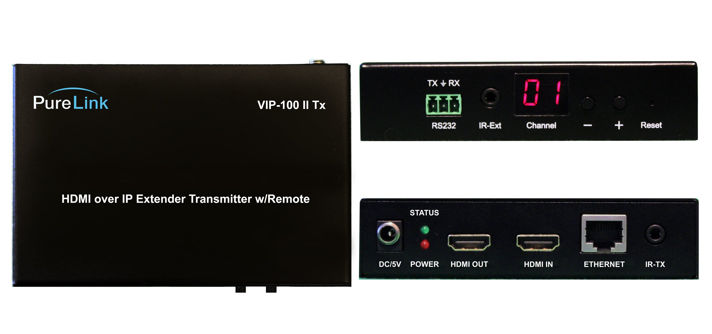 Full HD 1080P HDMI over IP Extension System