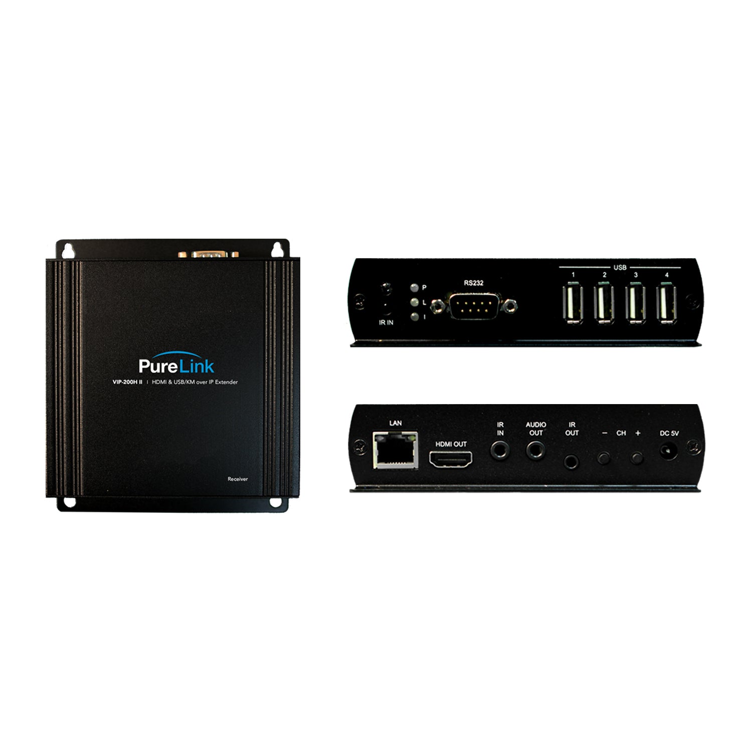 Full HD 1080P HDMI & USB/KM over IP Extension System