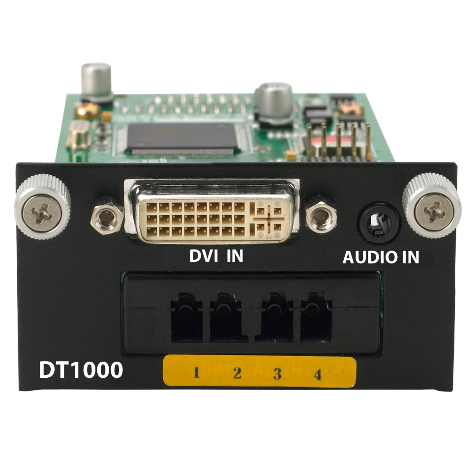 DVI to 4 LC Fiber Transmitter for RF6 Extension Center