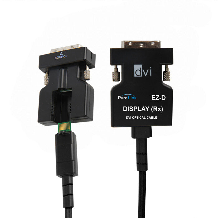 EZ DVI over Detachable Fiber Cable