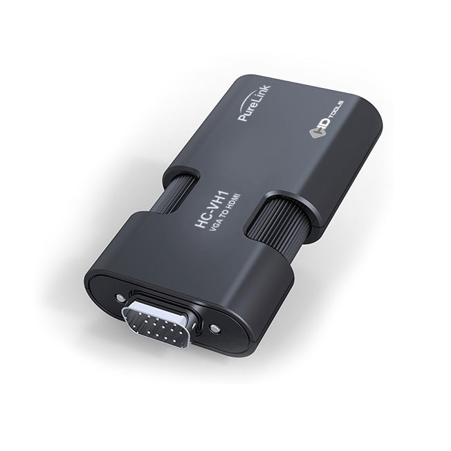 VGA to HDMI Converter with Audio Embedding