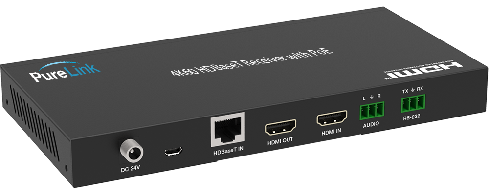 4K HDMI over HDBaseT Receiver with Loop Out