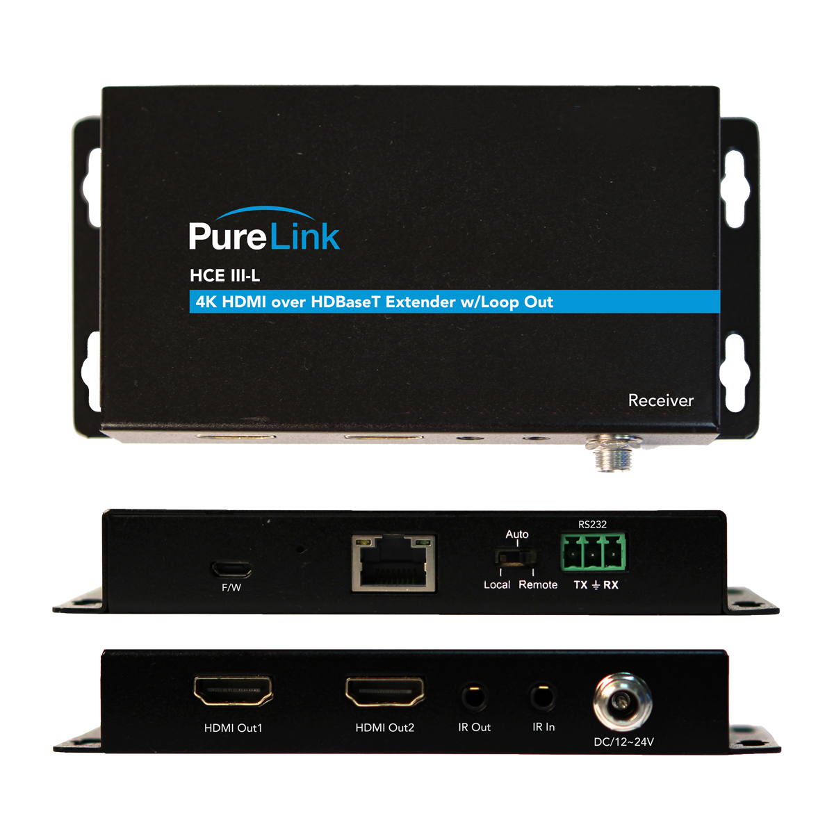 4K HDMI over HDBaseT Extension System with Loop Out