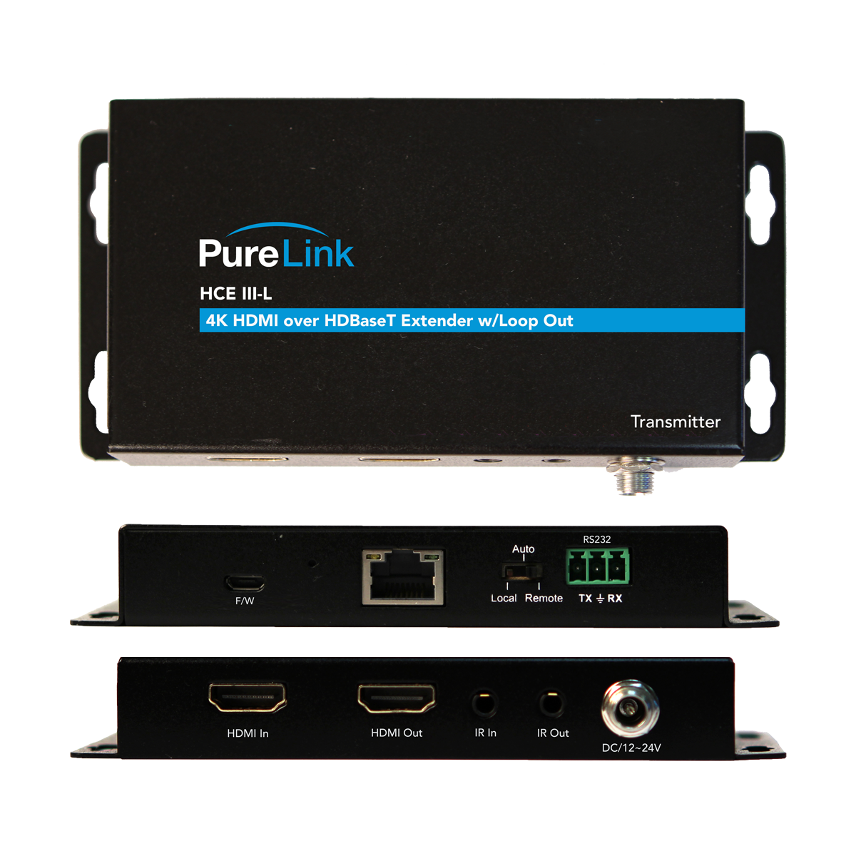 4K HDMI over HDBaseT Extension System with Loop Out