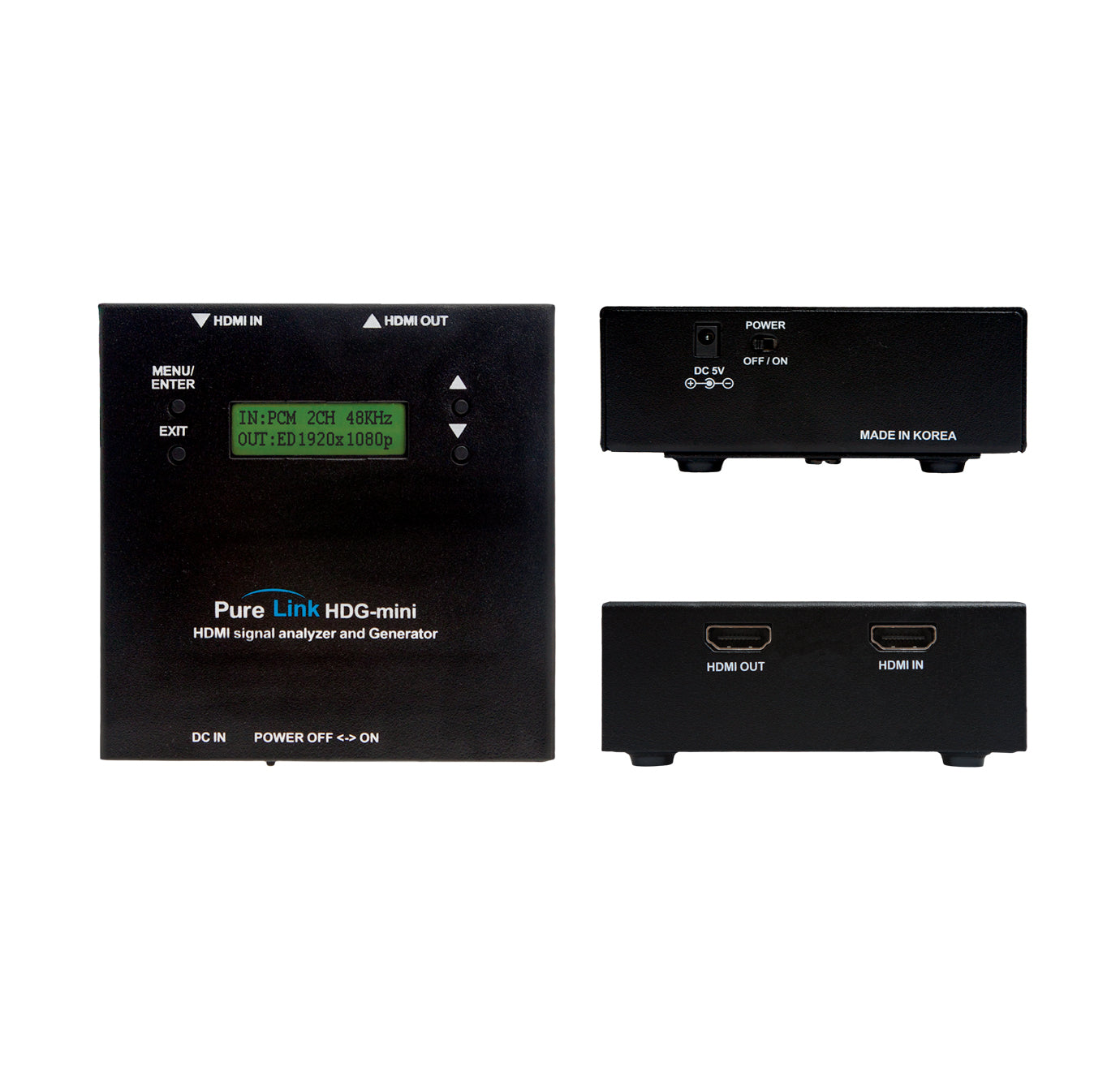 EDID/HDCP/Resolution Signal Analyzer – Full HD