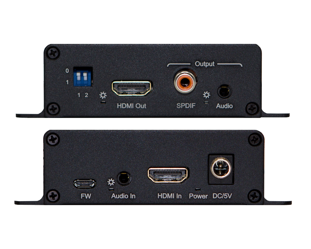 4K60 HDMI Audio Embedder & Extractor with HDCP 2.2