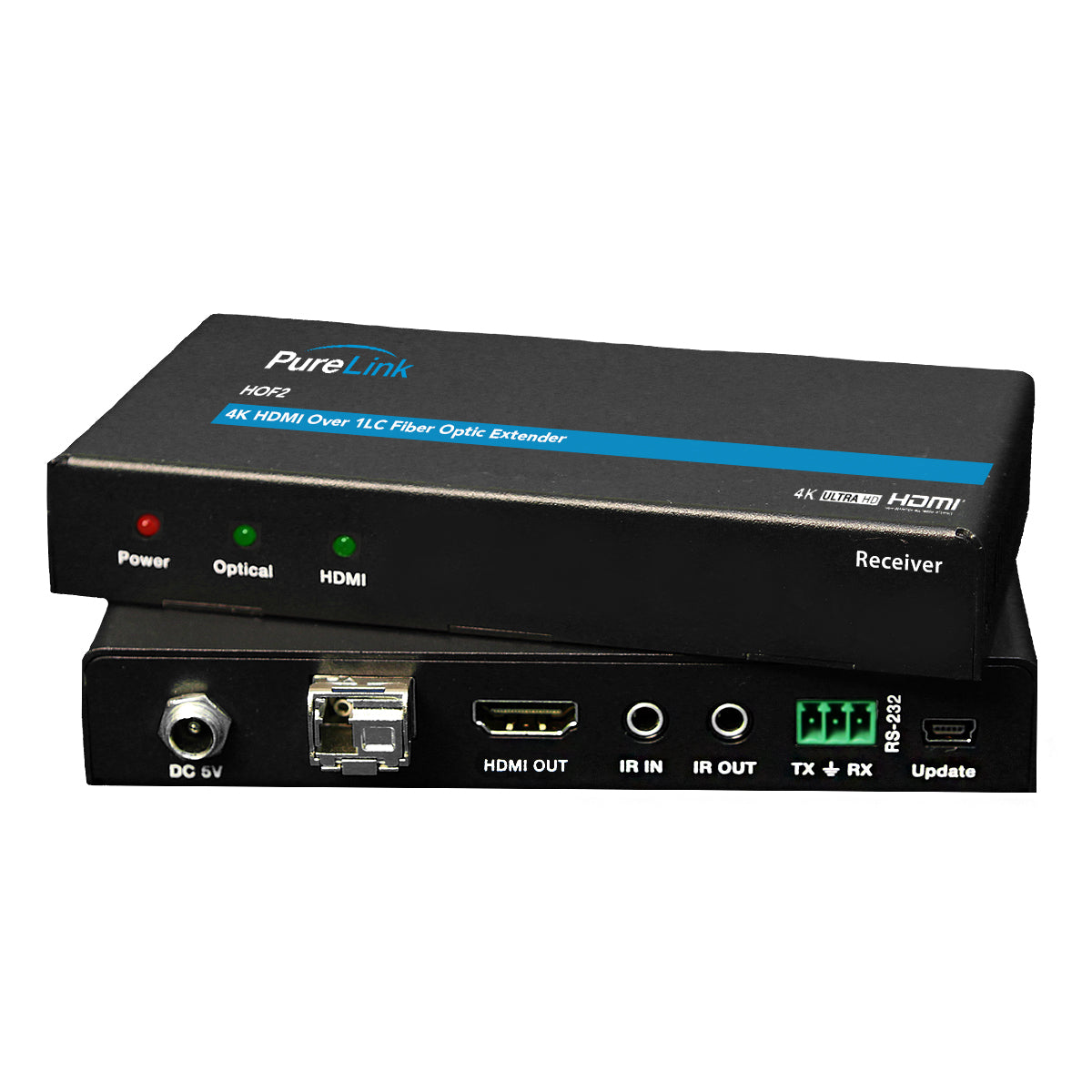4K HDMI 2.0 over 1LC Fiber Extension System