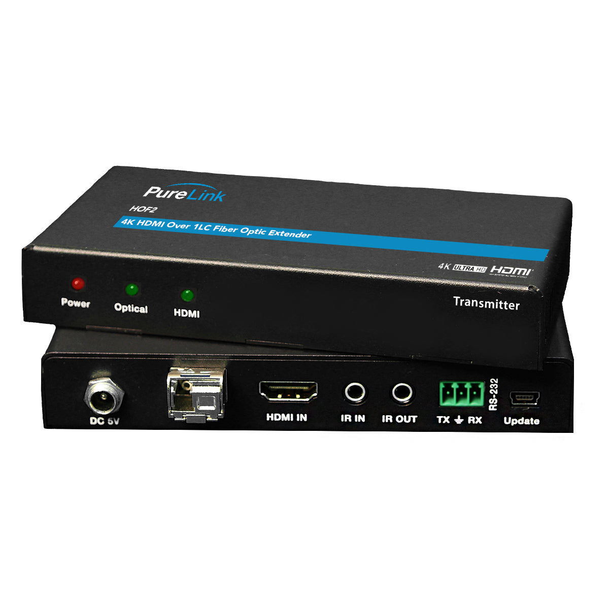 4K HDMI 2.0 over 1LC Fiber Extension System