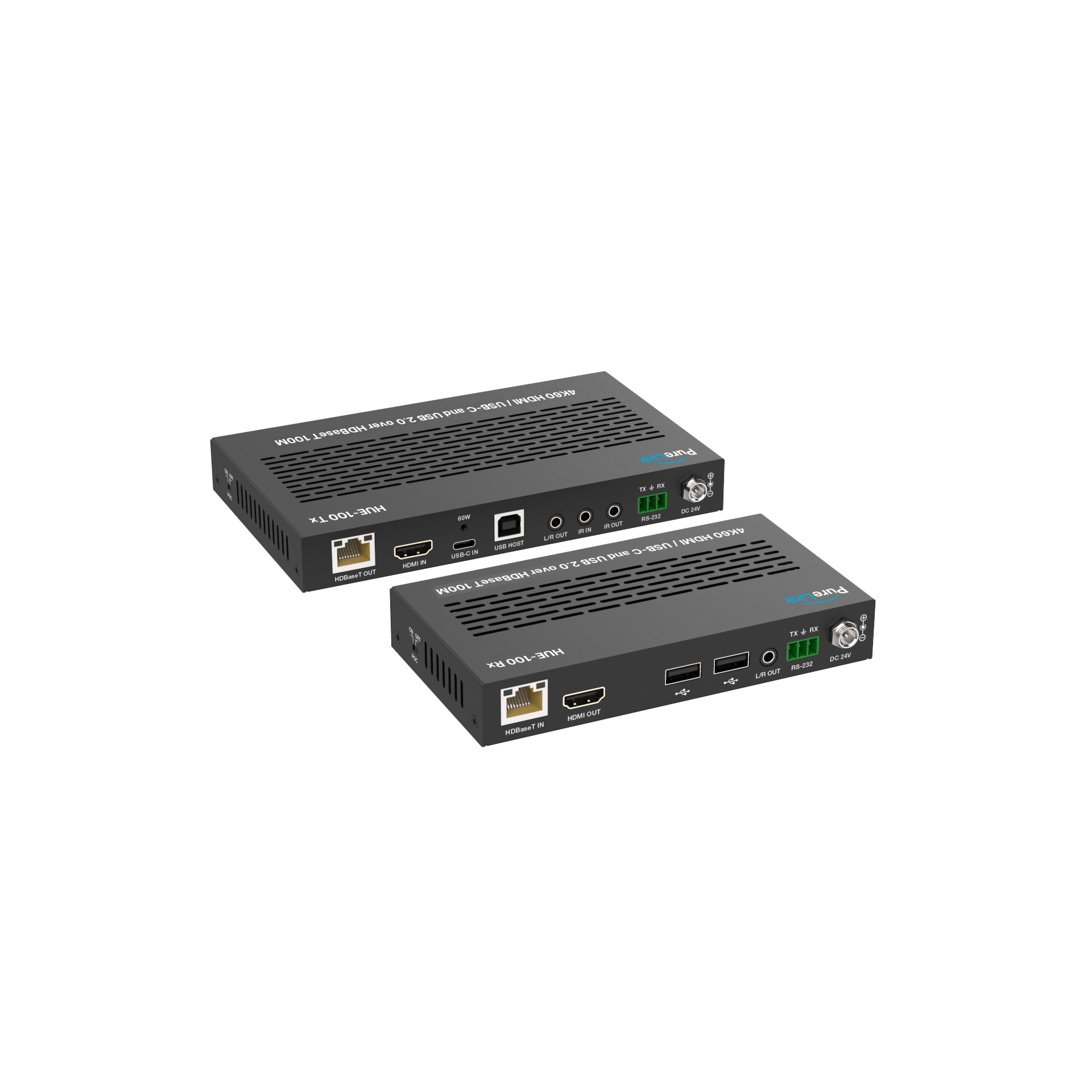 4K HDMI & USB-C Over HDBaseT 3.0 100m Extension System with Bi-Directional PoC