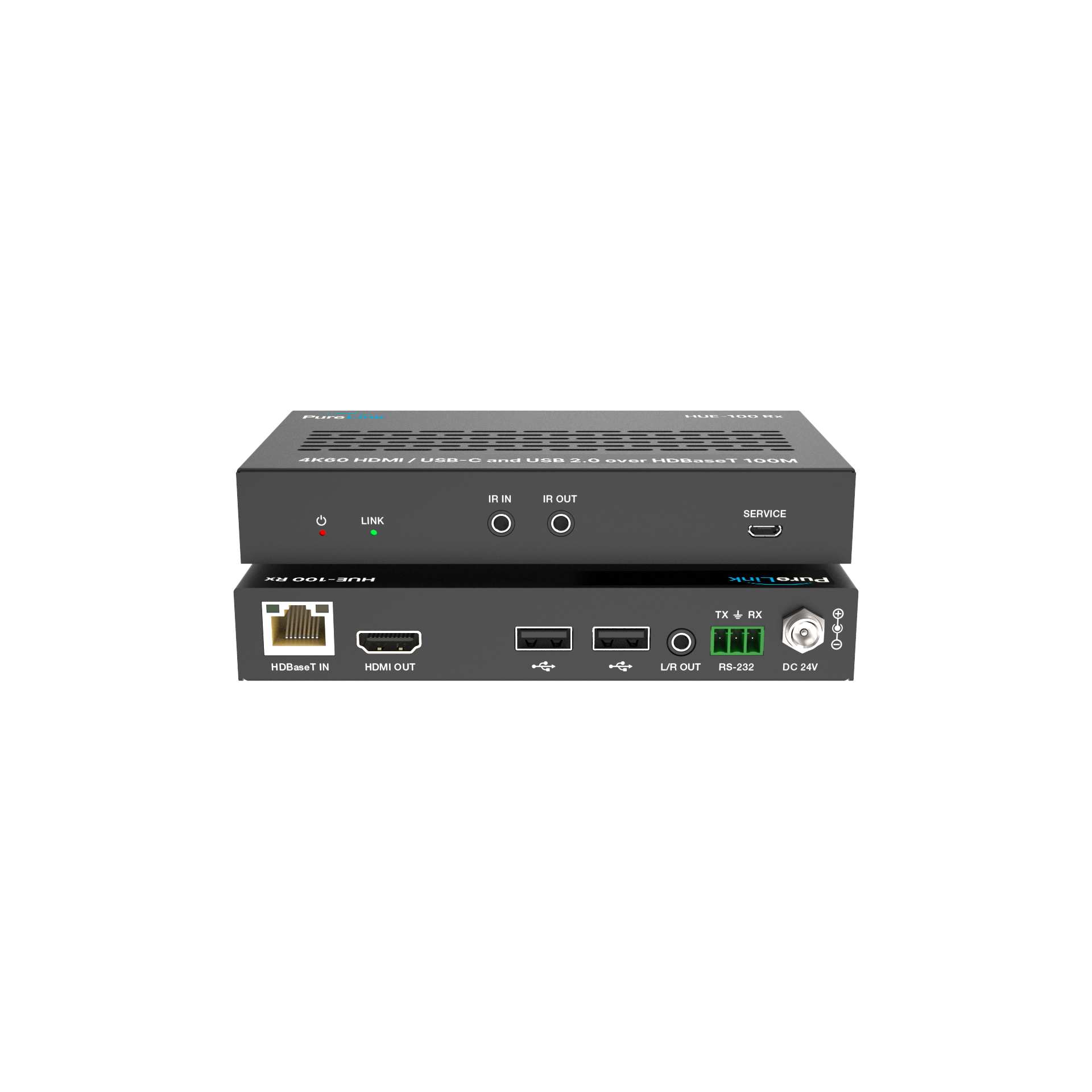 4K HDMI & USB-C Over HDBaseT 3.0 100m Extension System with Bi-Directional PoC