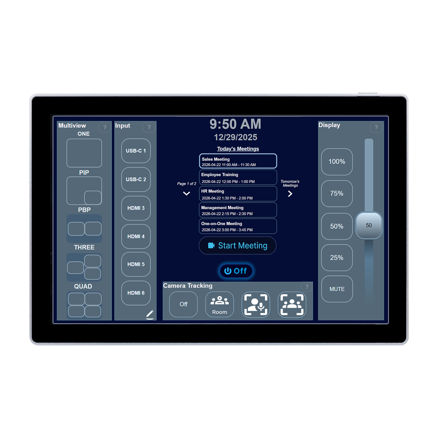 PushGo Stowe – Premium Plug-and-Play Meeting System