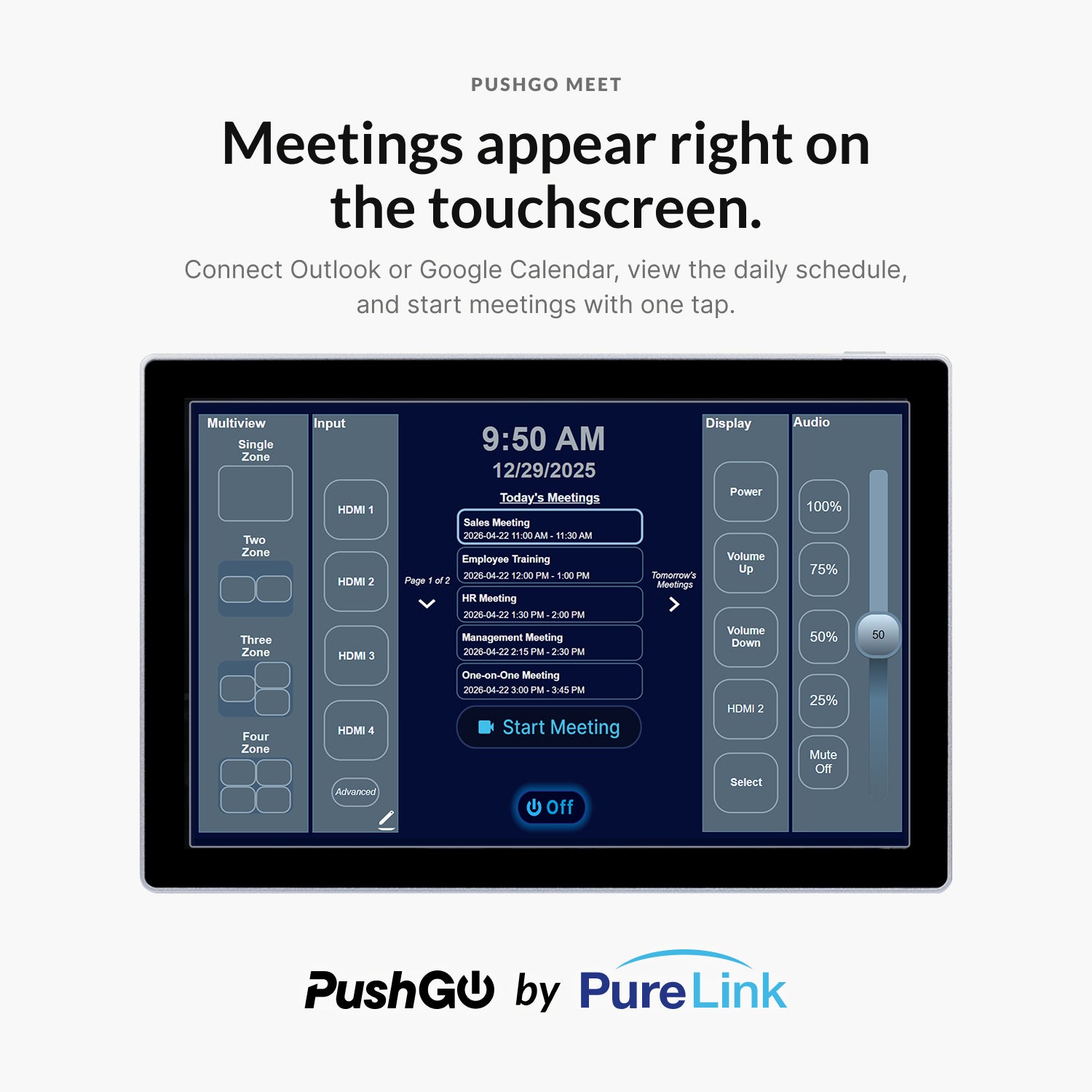 PushGo Alta – Plug-and-Play Meeting Space System