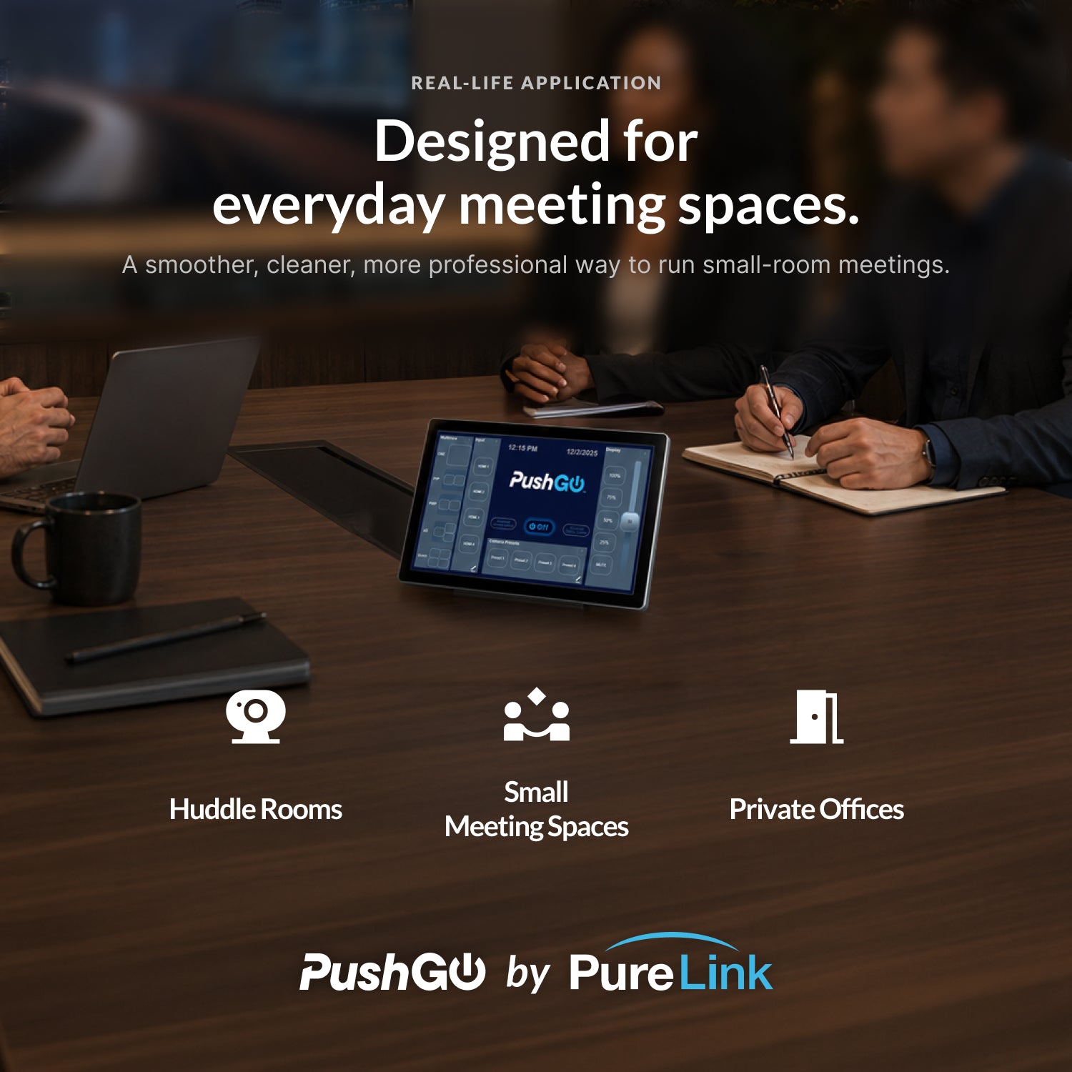 PushGo Alta – Plug-and-Play Meeting Space System