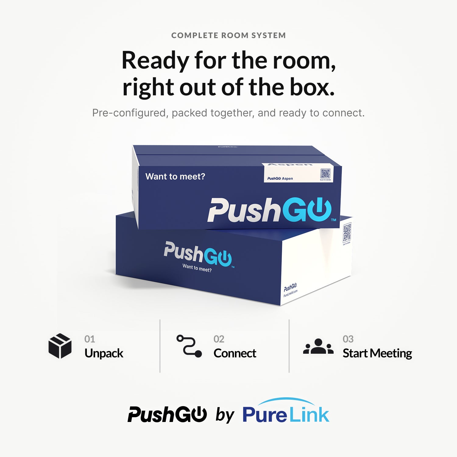 PushGo Aspen – Advanced Plug-and-Play Meeting System
