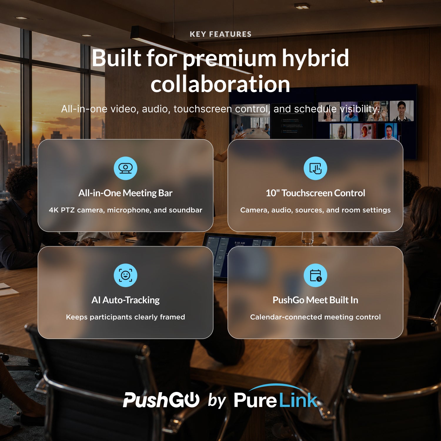 PushGo Vail – All-in-One Remote Meeting System