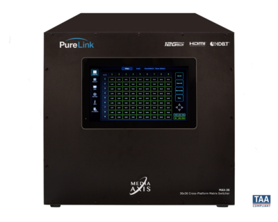 36×36 Media Axis™ Matrix Switcher Frame
