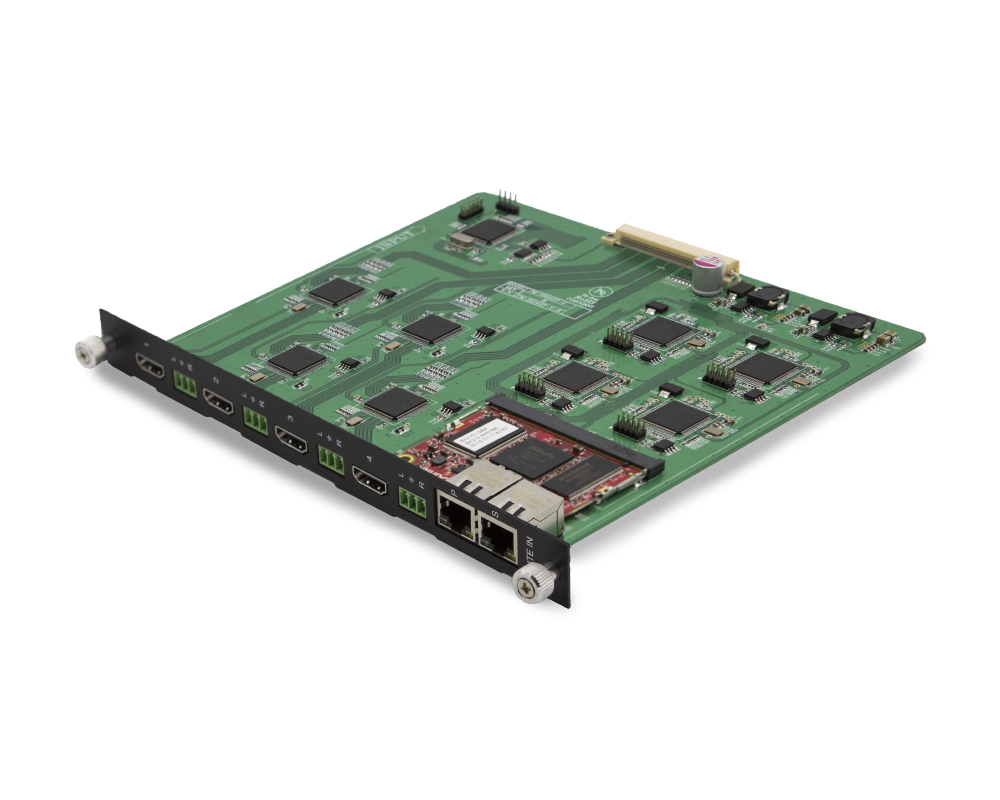 4K60 Dante Audio with HDMI 2.0 Input Card for Media Axis™