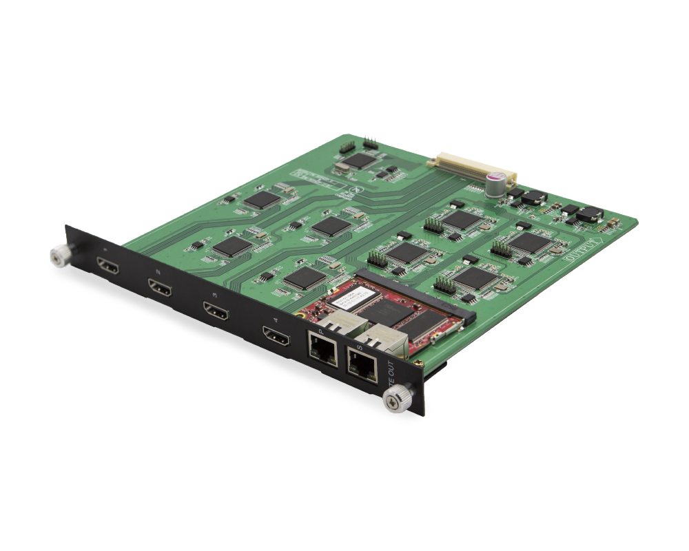 4K60 Dante Audio with HDMI 2.0 Output Card for Media Axis™