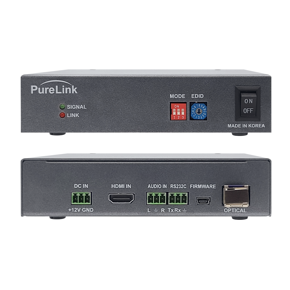 4K60 HDMI™ to 1 LC Fiber Transmitter for Media Axis™ 2