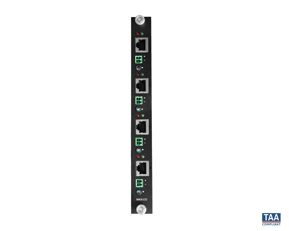 4K60 HDBaseT™ Output Card for Media Axis™