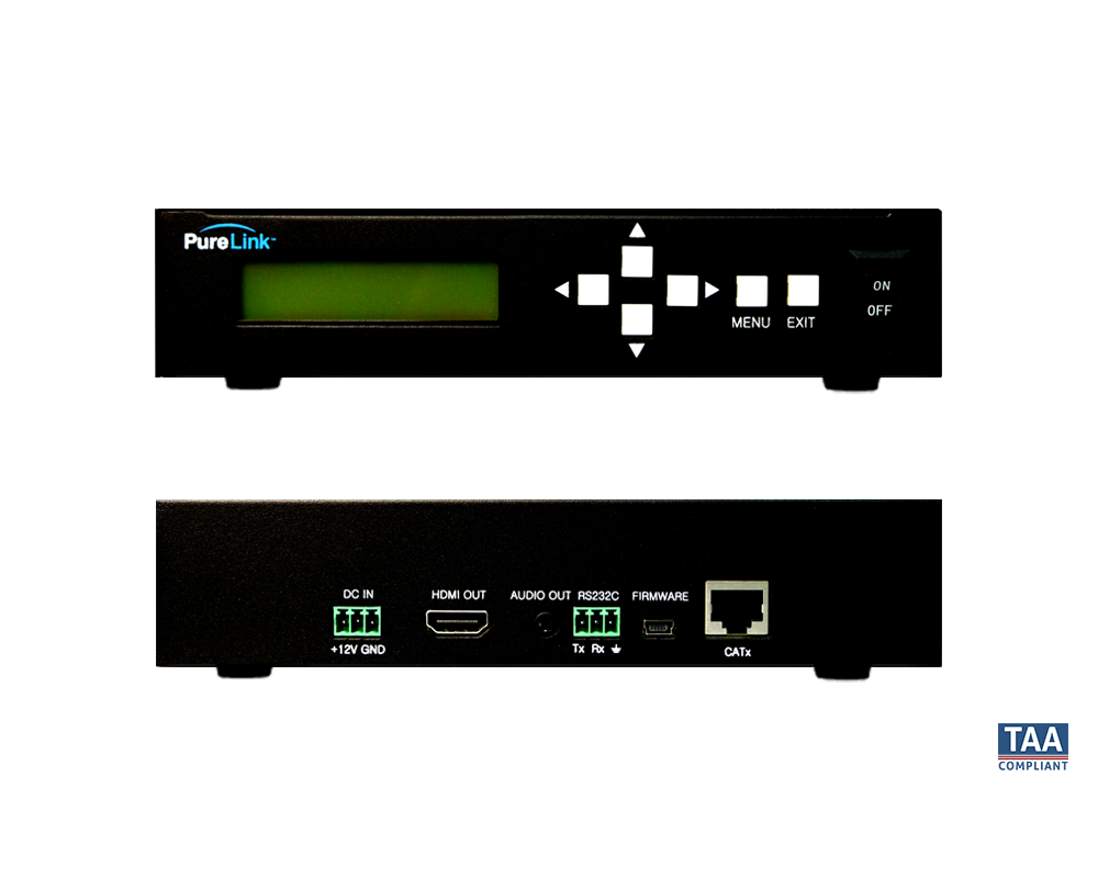 4K60 HDMI 2.0 over HDBaseT™ Extender - Receiver