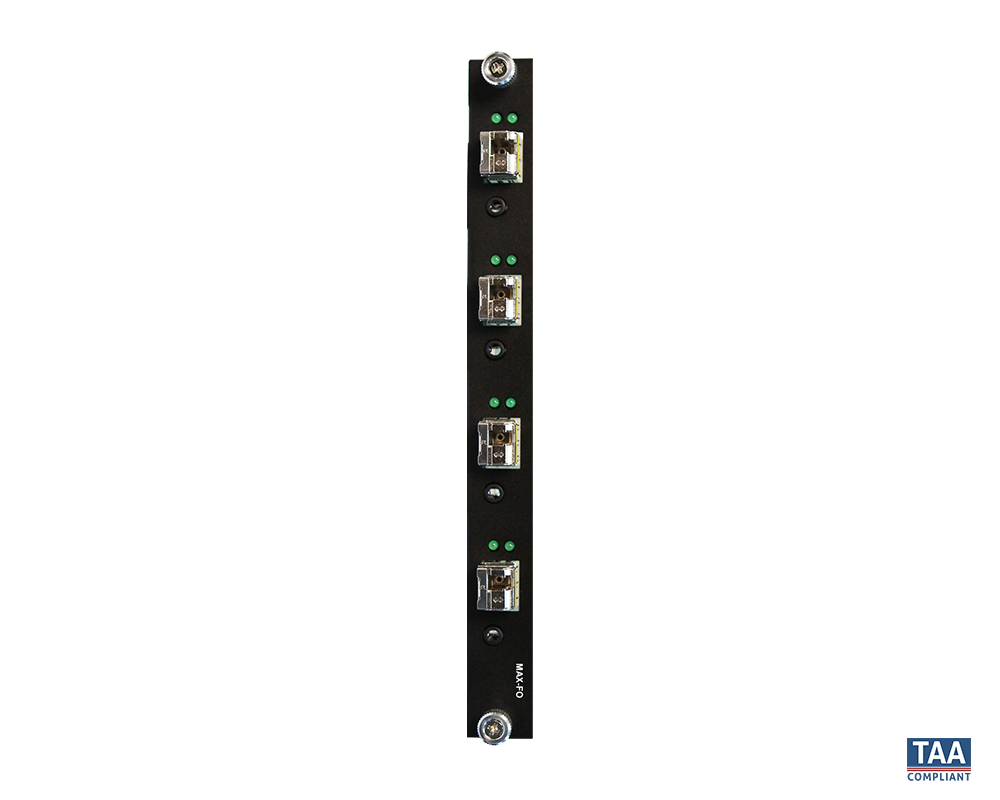 4K60 1LC Fiber Optic Output Card for Media Axis™