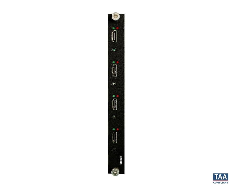 4K60 HDMI 2.0 Output Card with Scaling for Media Axis™