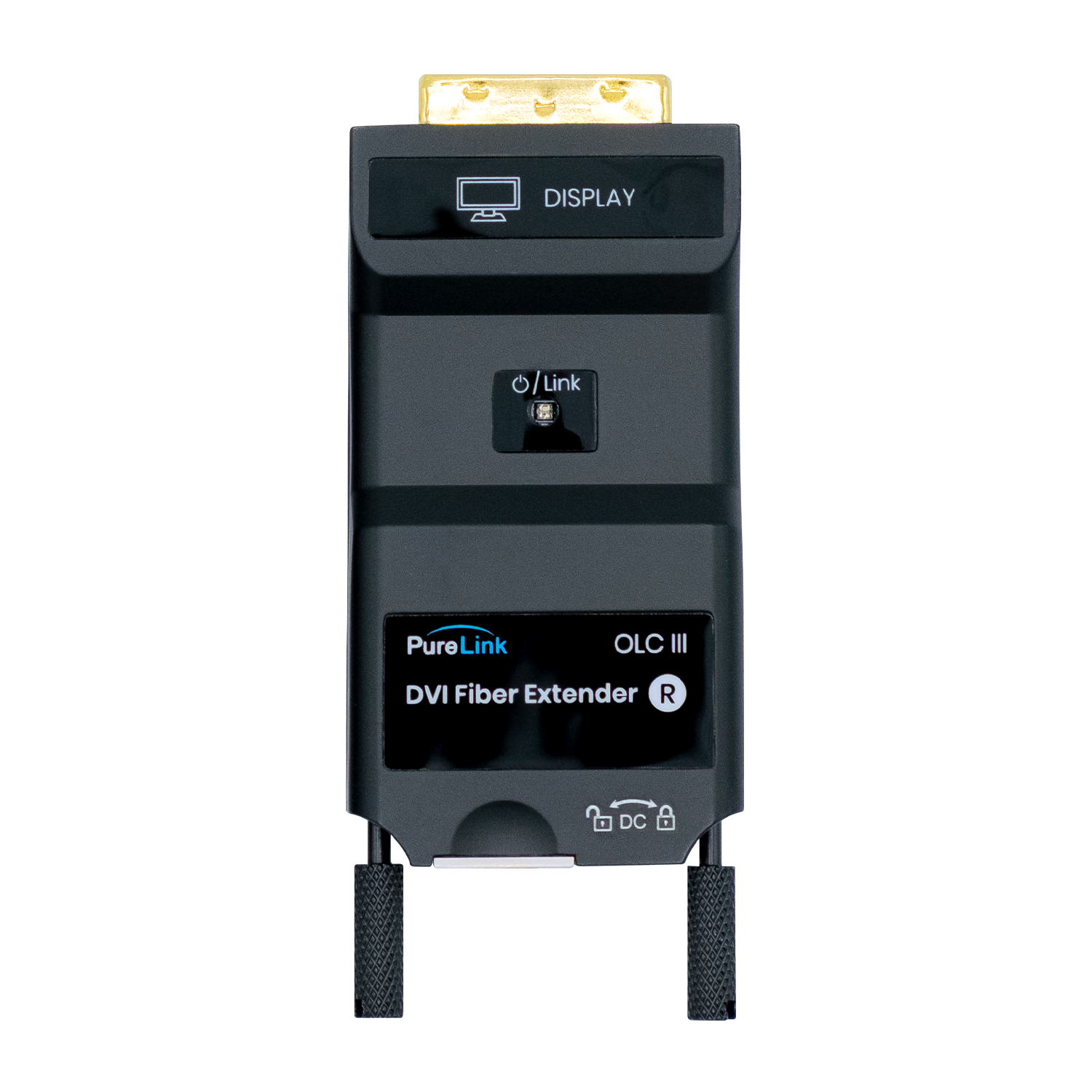 DVI Over 1LC Fiber Extension Receiver
