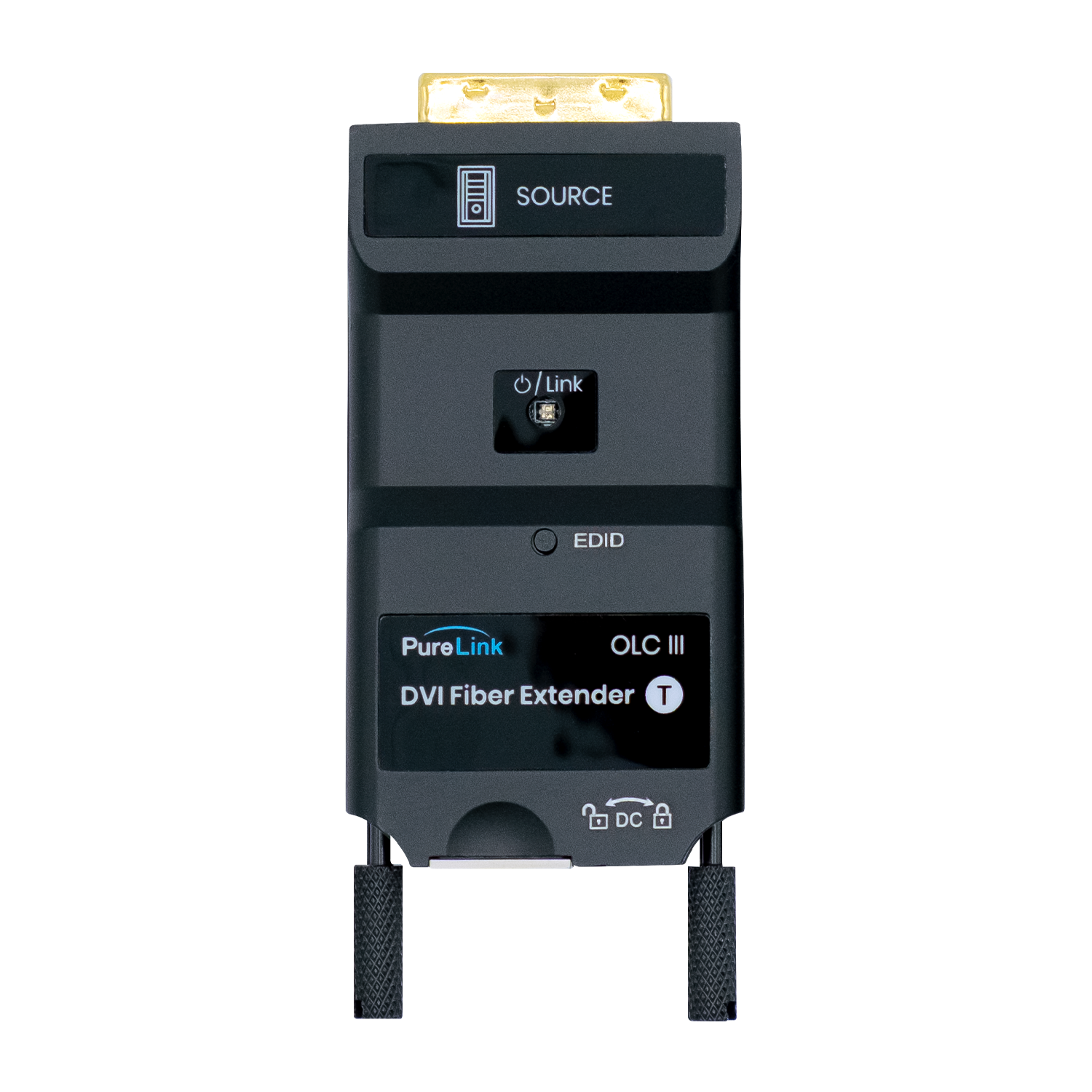 DVI over 1LC Fiber Extender Transmitter