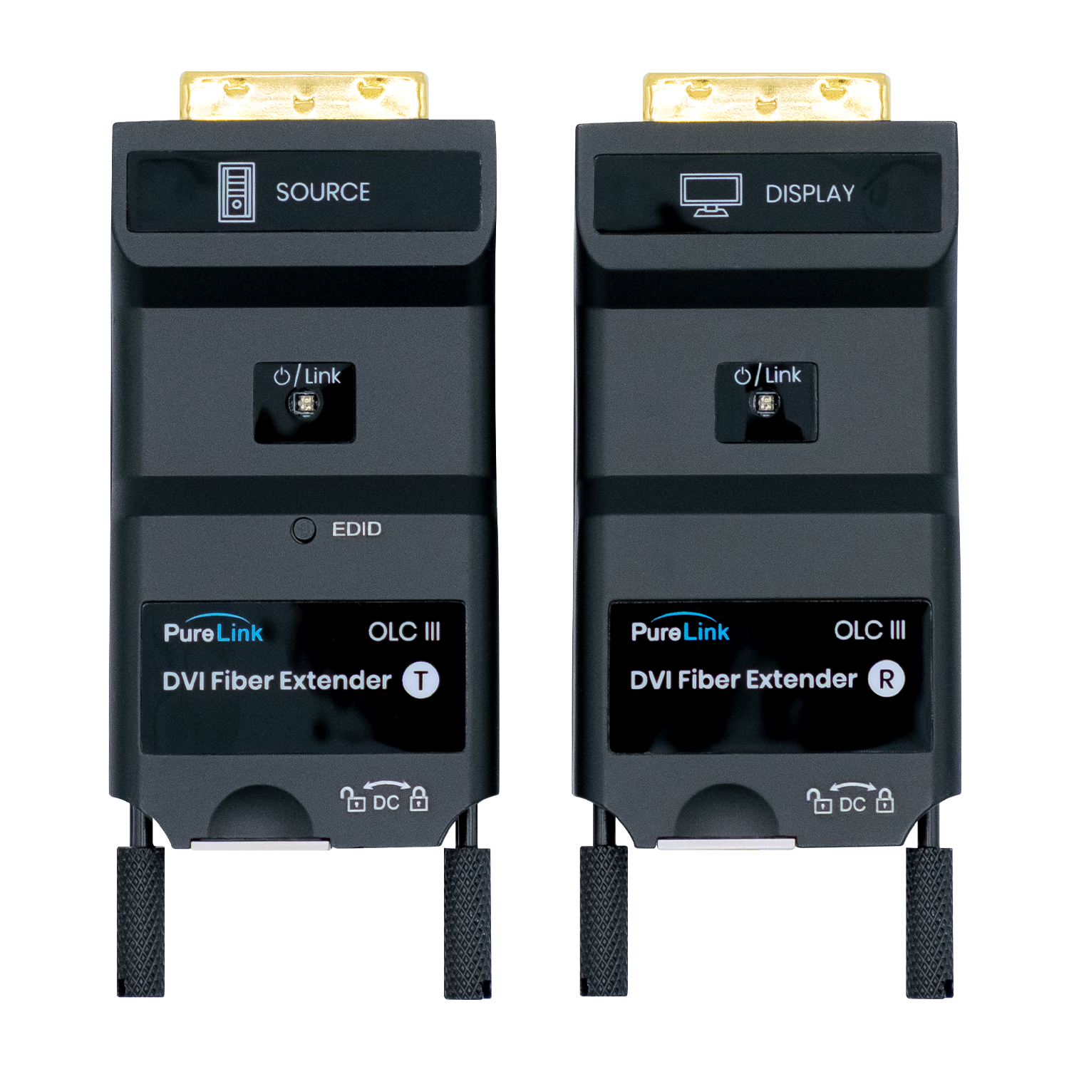 DVI over 1LC Fiber Extension System