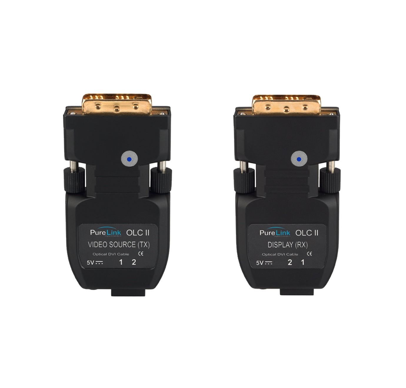 DVI to 2 LC Fiber Extension System
