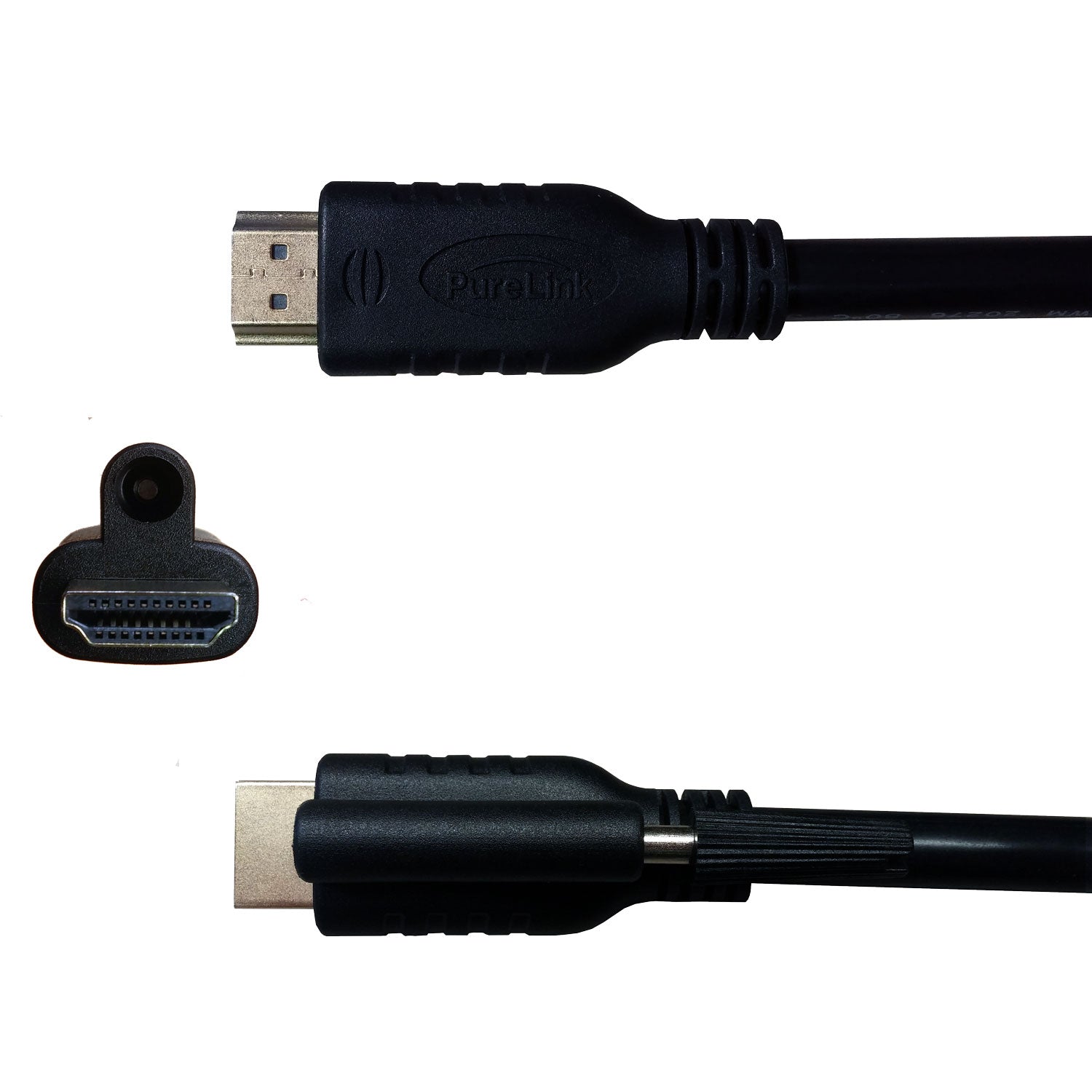 HDMI Cable with TotalWire Technology, Locking Screw System