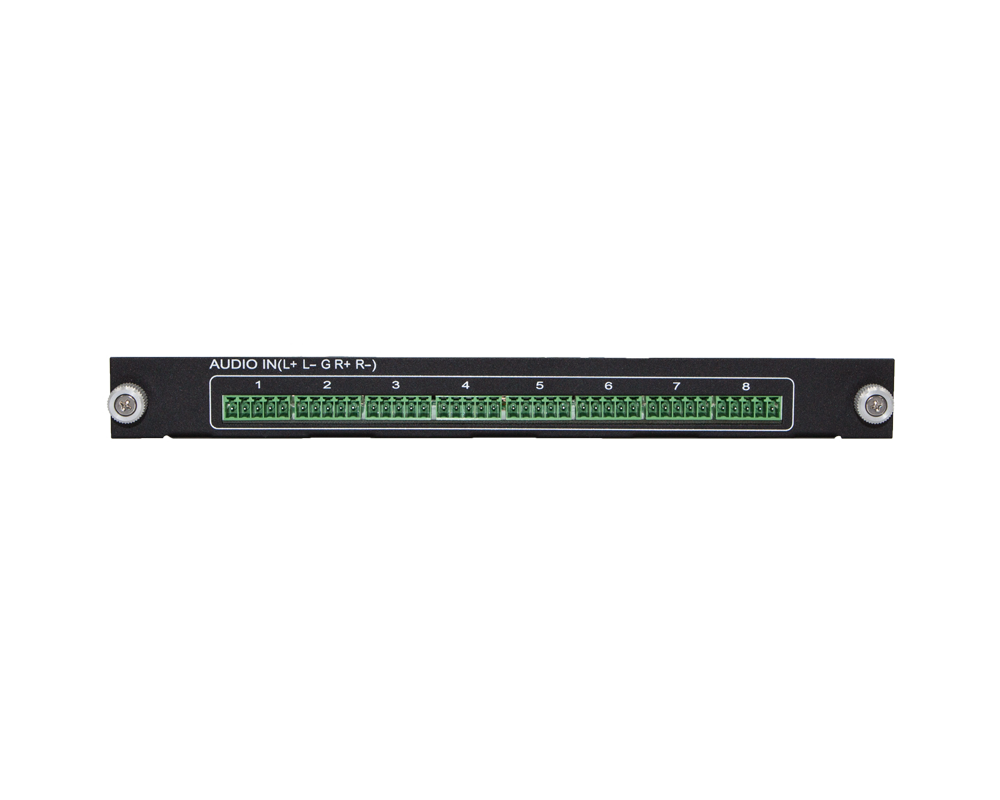 8×8 Balanced/Unbalanced Audio Matrix Switcher for PureMedia PM-8X