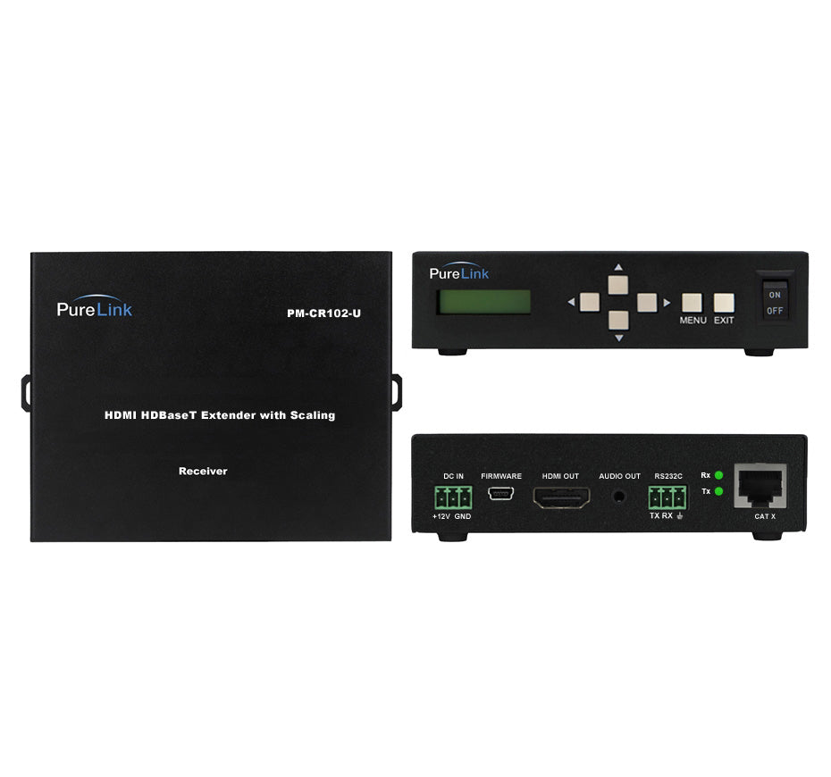 4K HDMI over HDBaseT Receiver with Scaling
