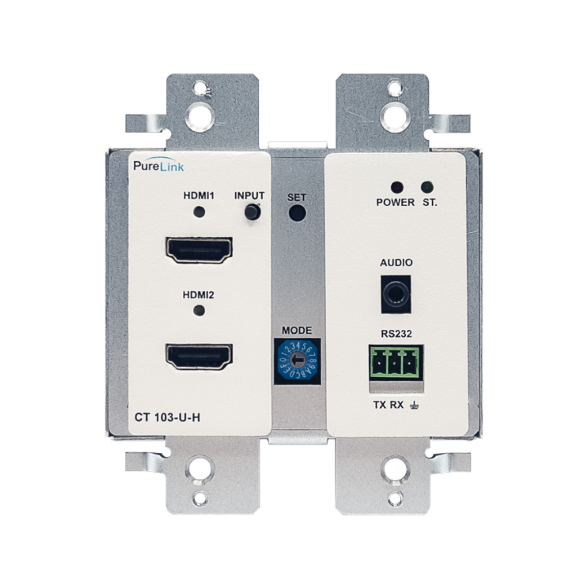 4K HDMI to HDBaseT Wall Plate Transmitter