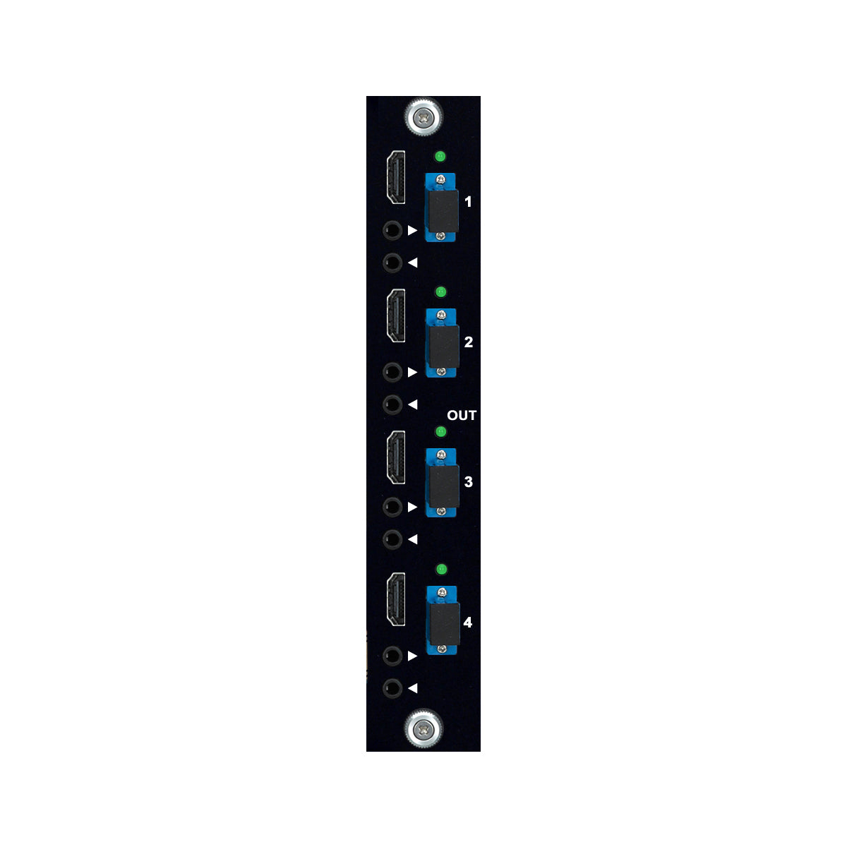 HDMI & 2LC Fiber Optic Output Card for PM Switchers