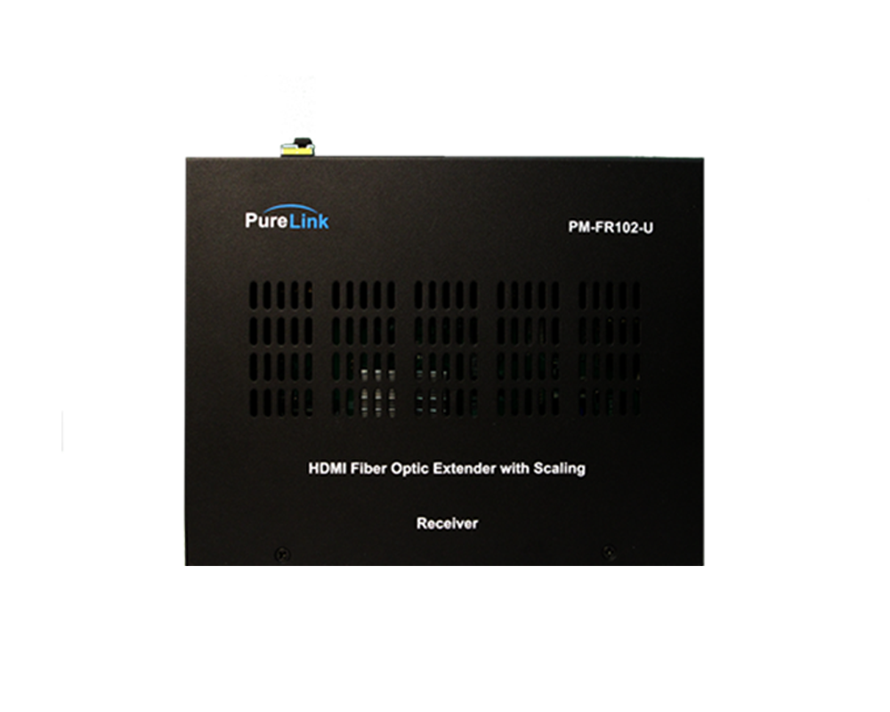 HDMI over 1 LC Fiber Receiver with Scaling