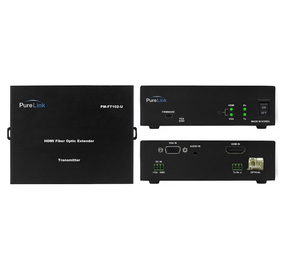4K HDMI/VGA to Fiber Optic Transmitter