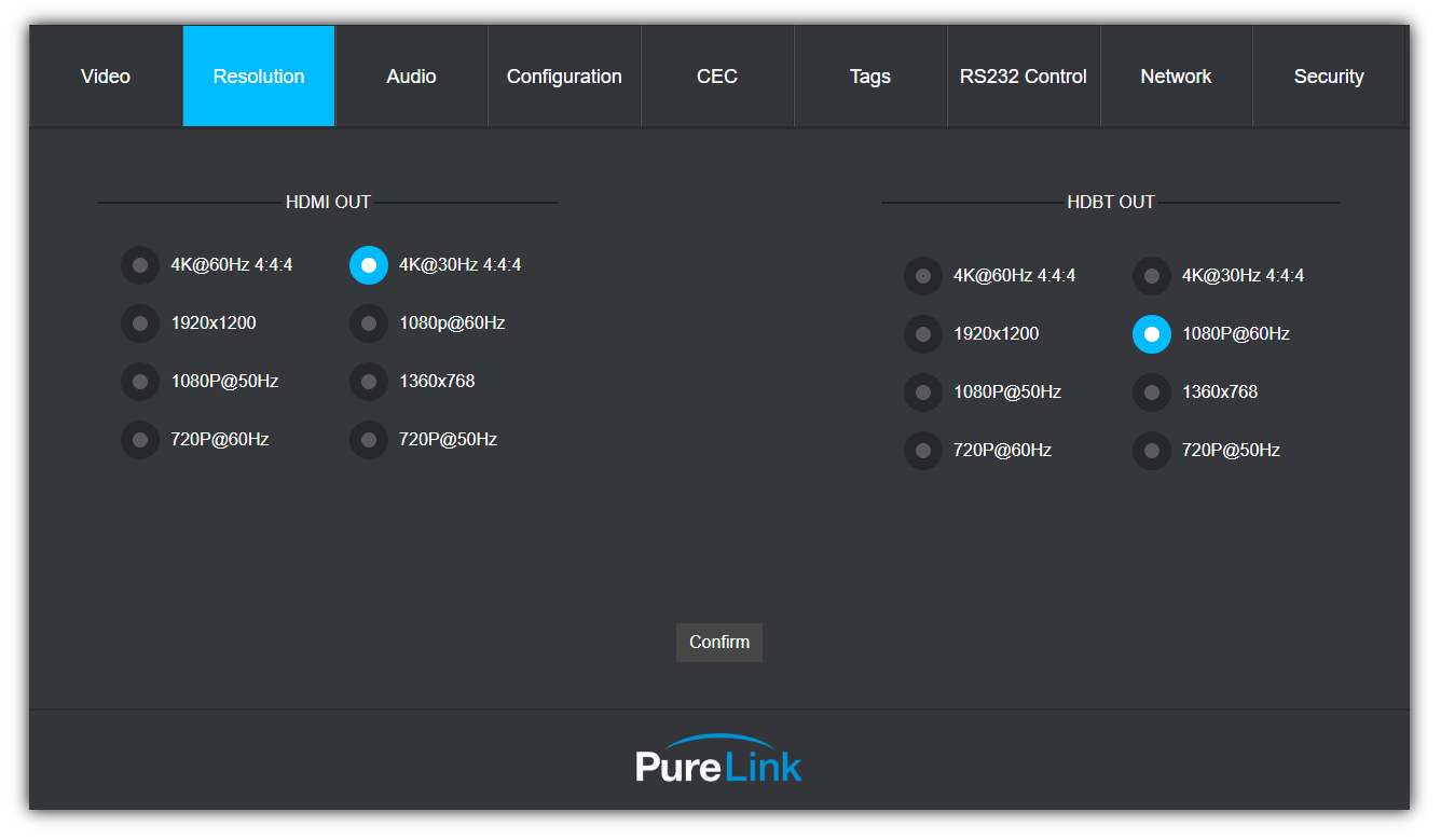 8×2 4K60 Seamless Presentation Switcher