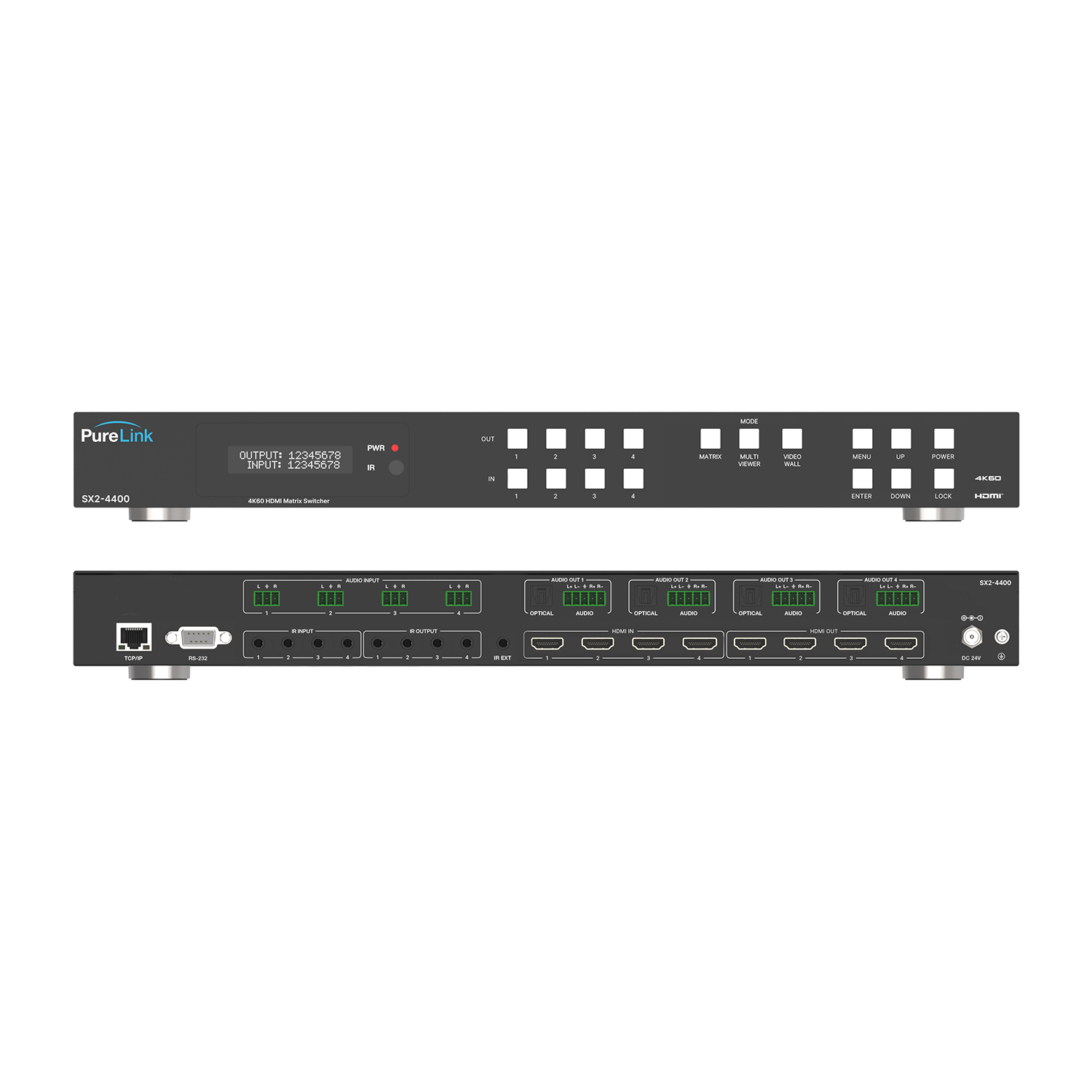 4×4 HDMI 2.0b Matrix Switcher