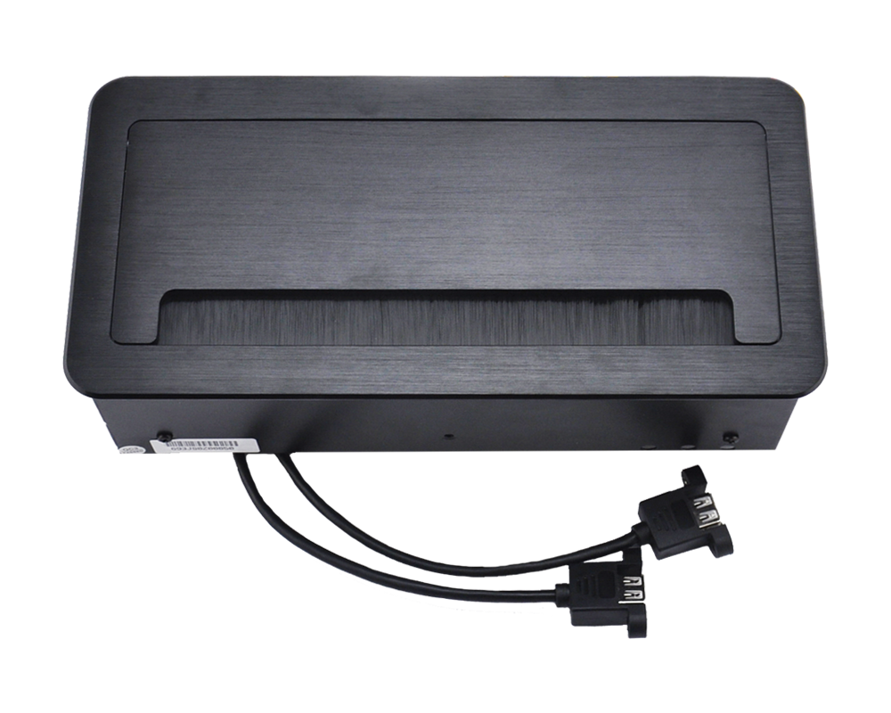 Table Mount Cable Management System - 12 Space