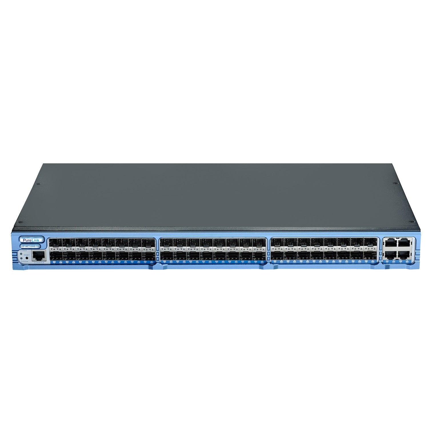1G Media Hub – 48 Port 1000Base-X SFP, 4 Port 1000Base-T with 10 Sub-cards (optional)