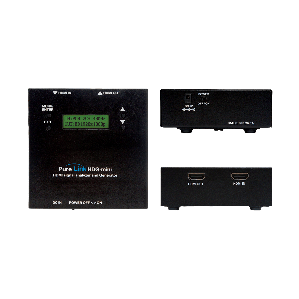 EDID/HDCP/Resolution Signal Analyzer – Full HD